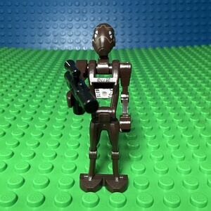 LEGO Star Wars Commando Droid Commander Minifigure Dark Brown sw0359